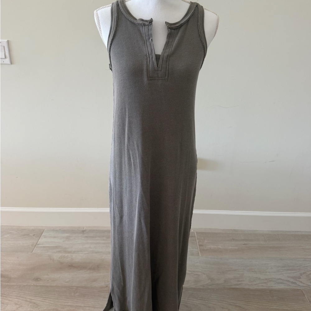 Anthropologie Daily Practice Sleeveless Maxi Dress